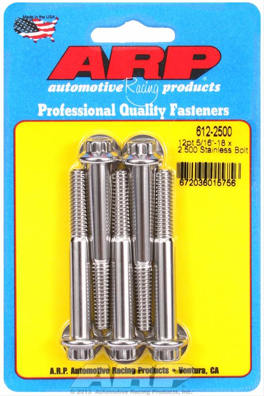 ARP Stainless Steel Bolts 612-2500