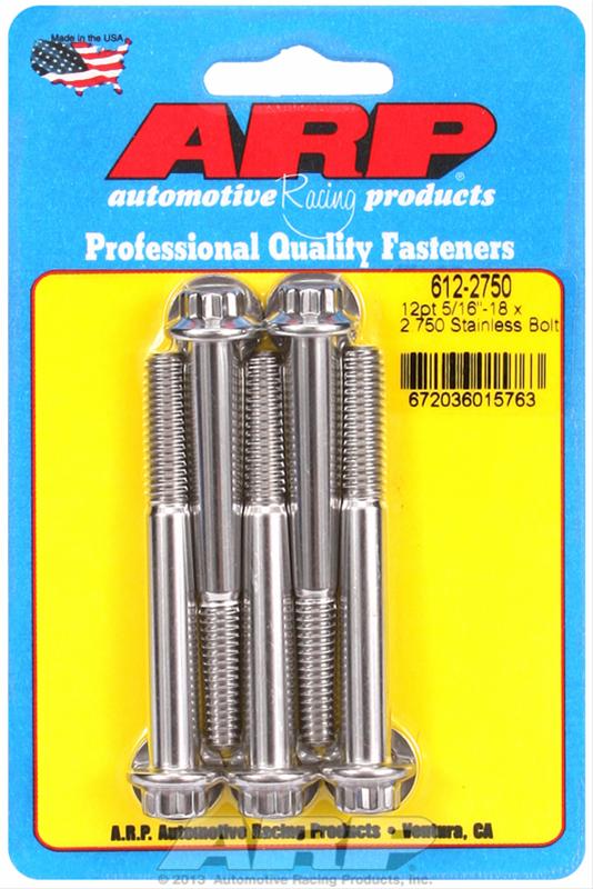 ARP Stainless Steel Bolts 612-2750