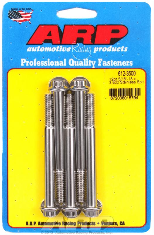 ARP Stainless Steel Bolts 612-3500