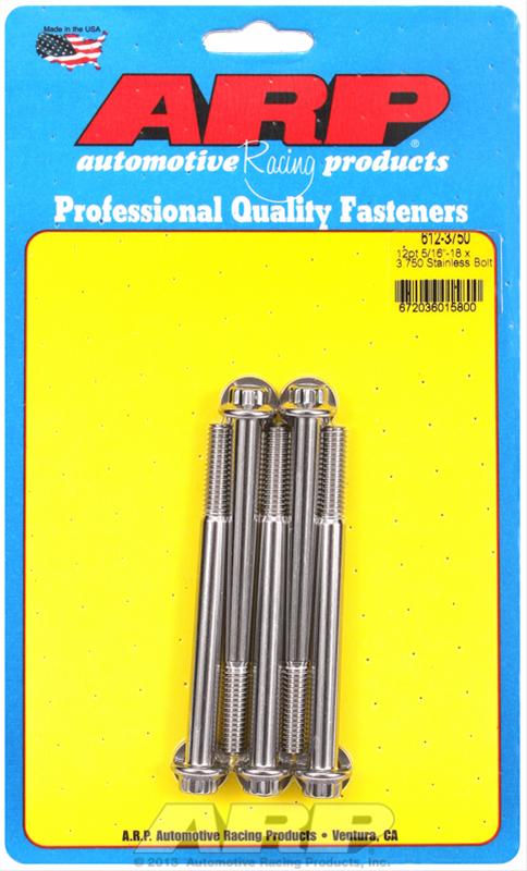 ARP Stainless Steel Bolts 612-3750