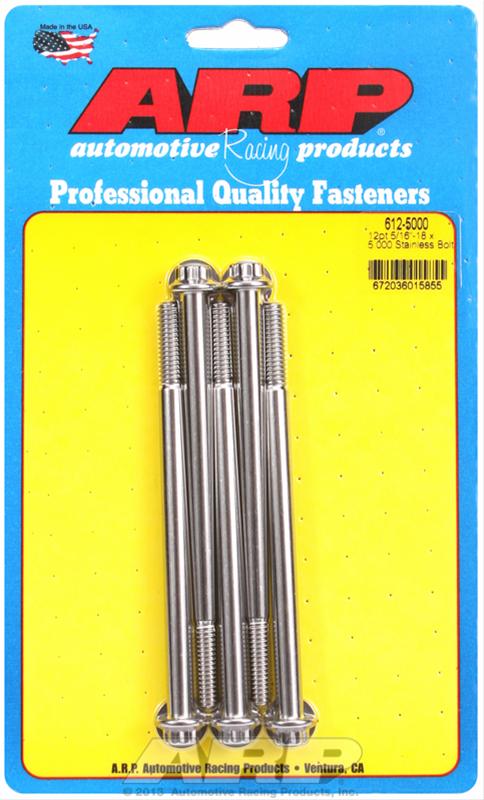 ARP Stainless Steel Bolts 612-5000