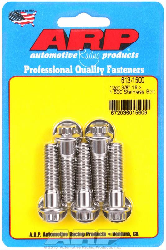 ARP Stainless Steel Bolts 613-1500