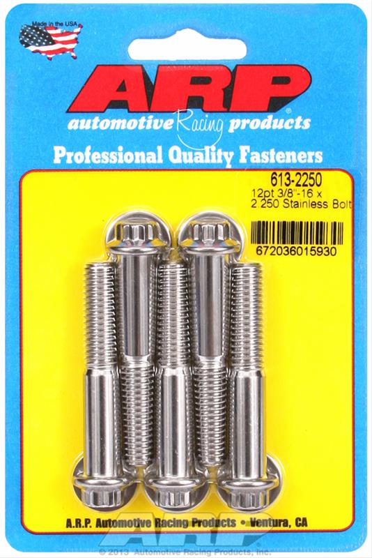 ARP Stainless Steel Bolts 613-2250