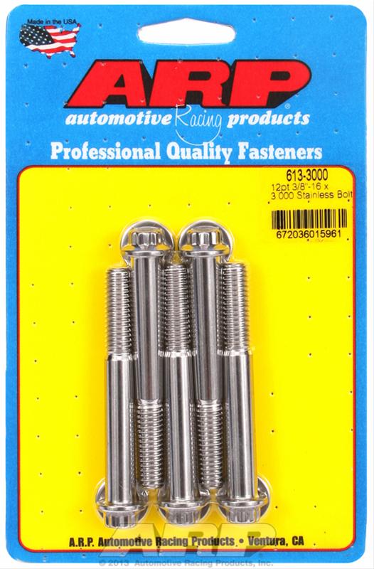 ARP Stainless Steel Bolts 613-3000