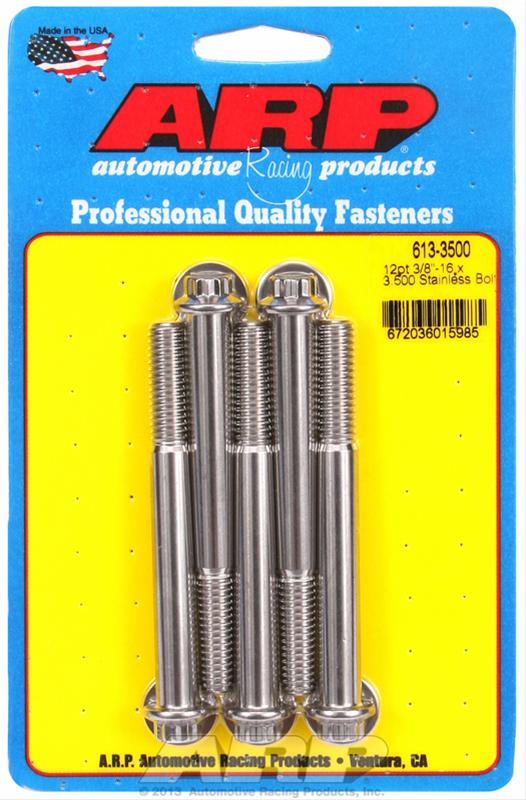 ARP Stainless Steel Bolts 613-3500