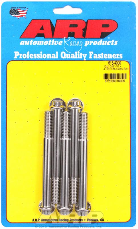 ARP Stainless Steel Bolts 613-4000