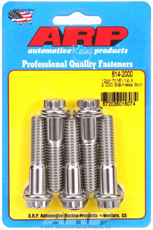ARP Stainless Steel Bolts 614-2000