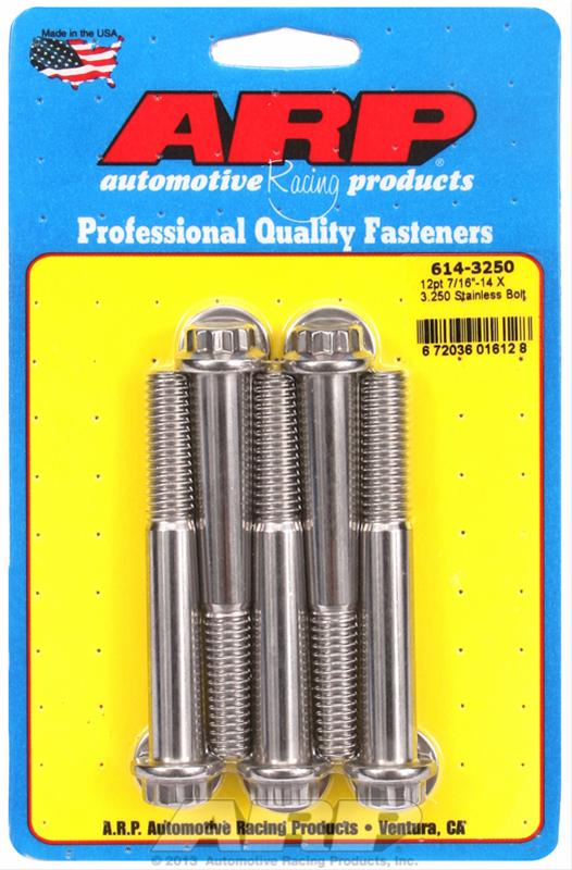 ARP Stainless Steel Bolts 614-3250