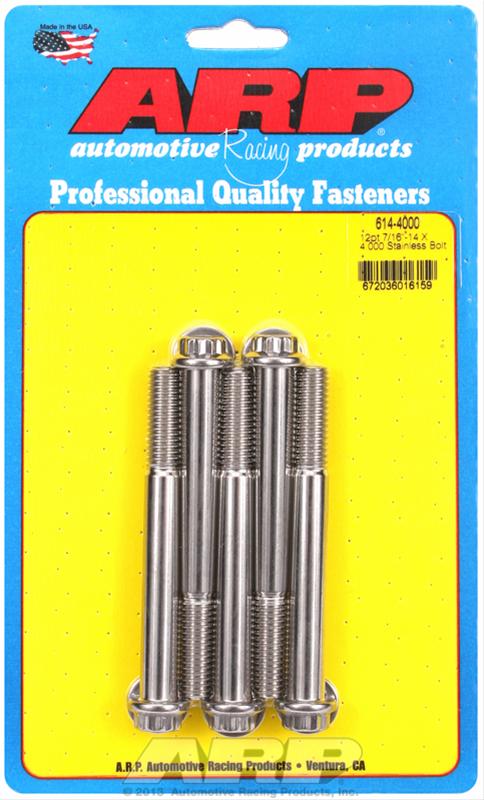 ARP Stainless Steel Bolts 614-4000