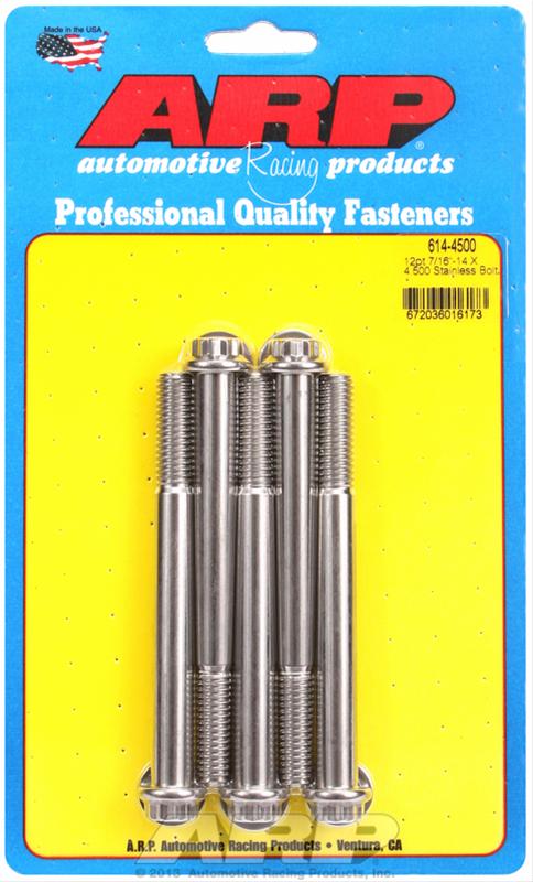 ARP Stainless Steel Bolts 614-4500