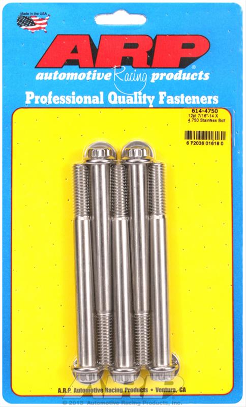 ARP Stainless Steel Bolts 614-4750