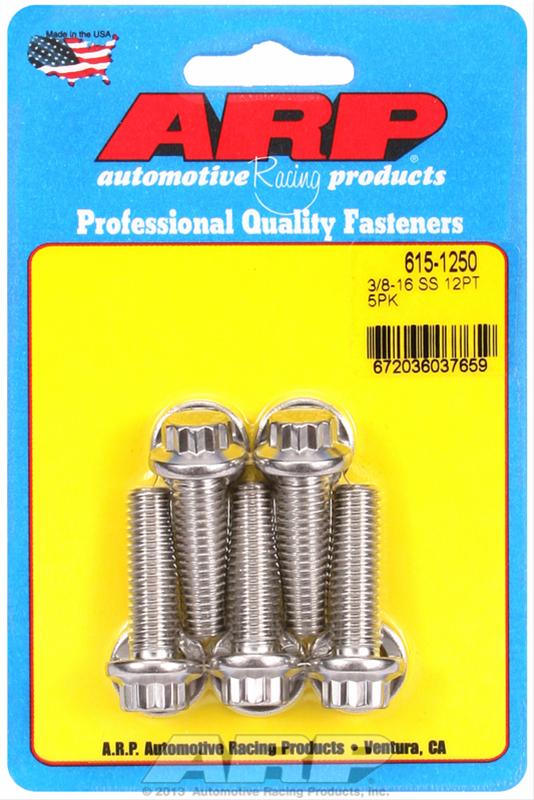ARP Stainless Steel Bolts 615-1250