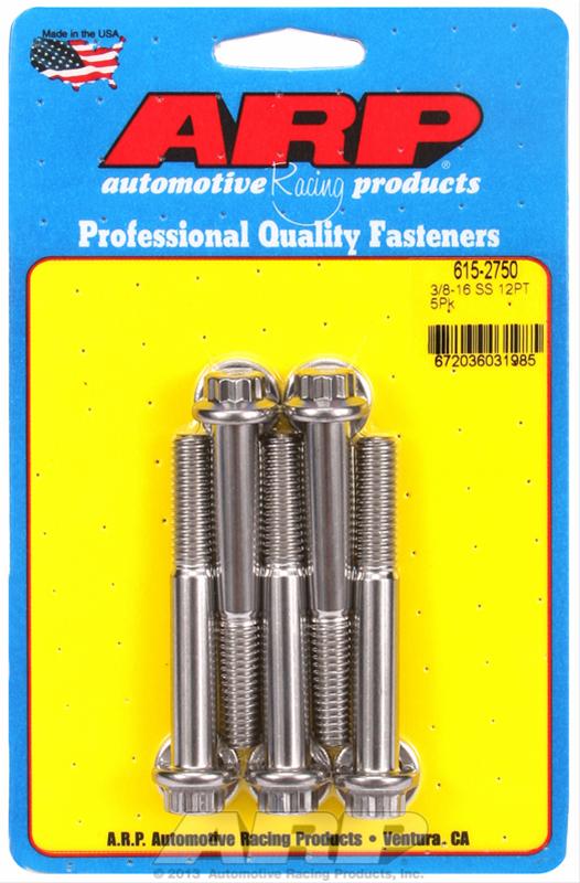 ARP Stainless Steel Bolts 615-2750