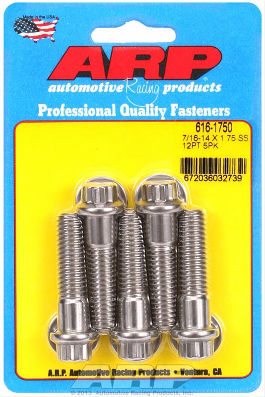 ARP Stainless Steel Bolts 616-1750