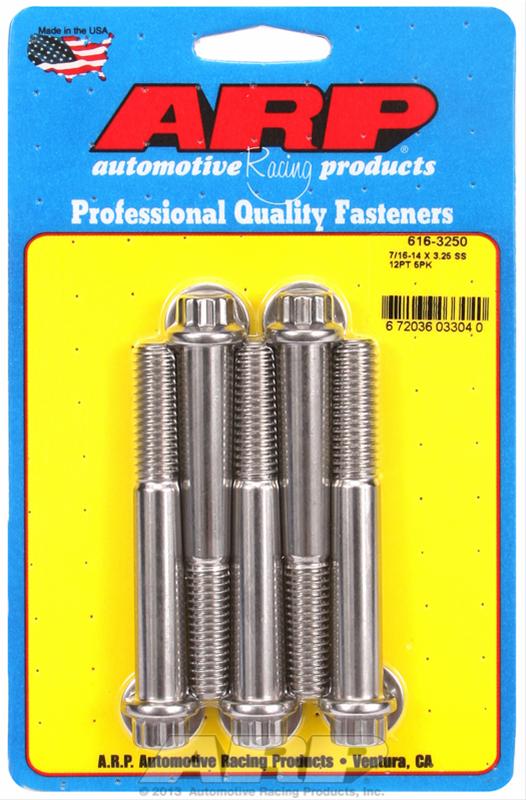 ARP Stainless Steel Bolts 616-3250