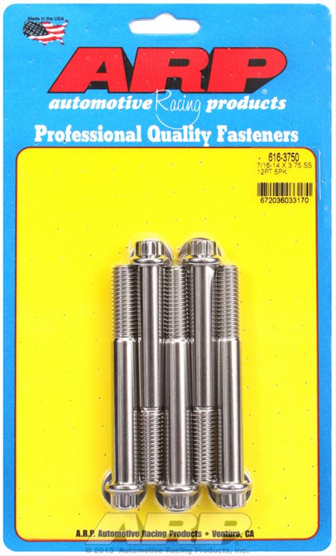 ARP Stainless Steel Bolts 616-3750