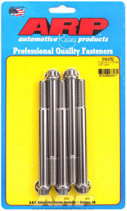 ARP Stainless Steel Bolts 616-4750