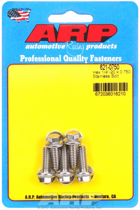 ARP Stainless Steel Bolts 621-0750