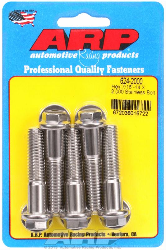 ARP Stainless Steel Bolts 624-2000