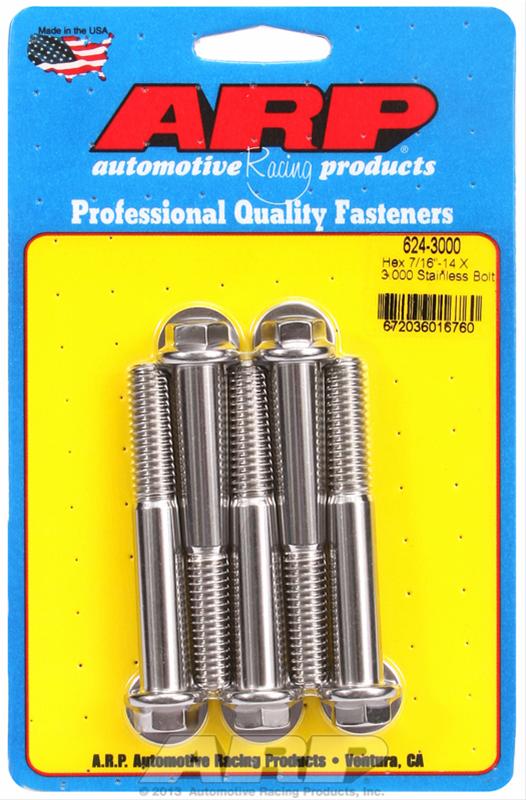 ARP Stainless Steel Bolts 624-3000