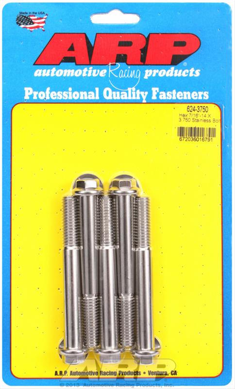 ARP Stainless Steel Bolts 624-3750