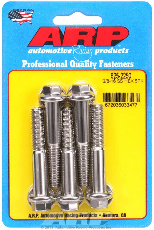 ARP Stainless Steel Bolts 625-2250
