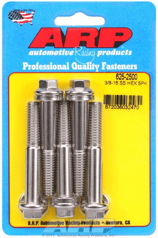 ARP Stainless Steel Bolts 625-2500