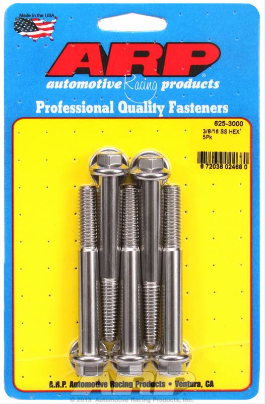 ARP Stainless Steel Bolts 625-3000