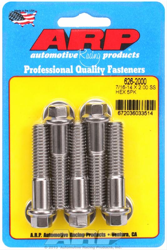 ARP Stainless Steel Bolts 626-2000