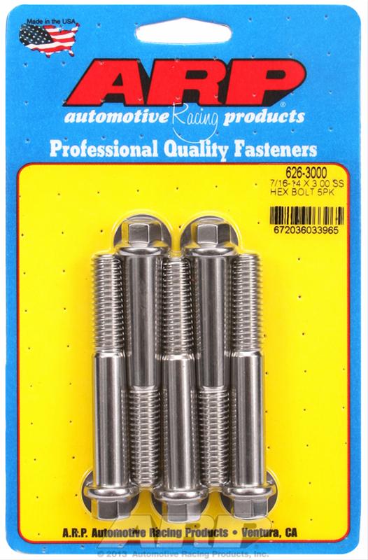 ARP Stainless Steel Bolts 626-3000