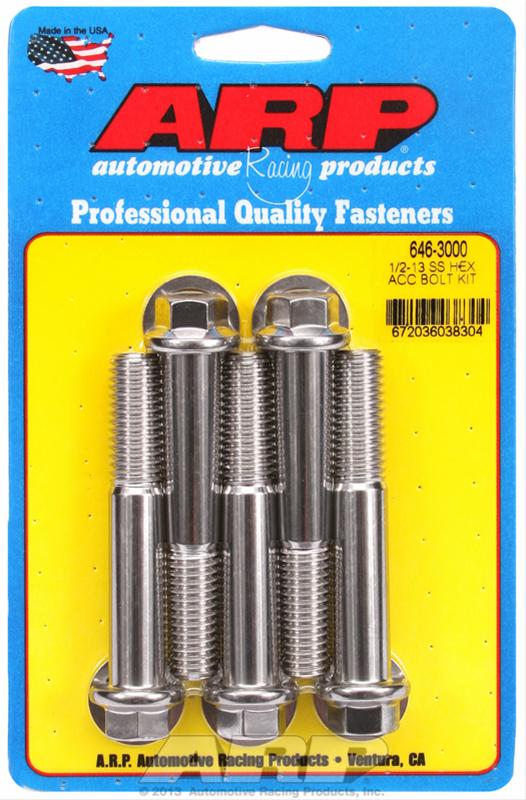 ARP Stainless Steel Bolts 646-3000