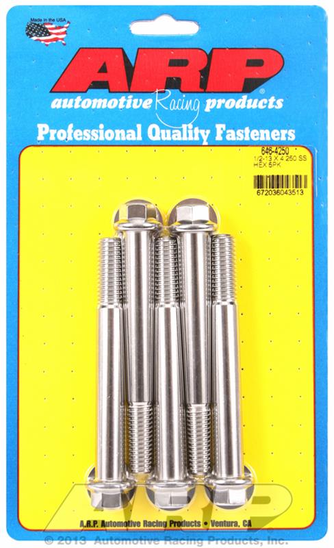 ARP Stainless Steel Bolts 646-4250