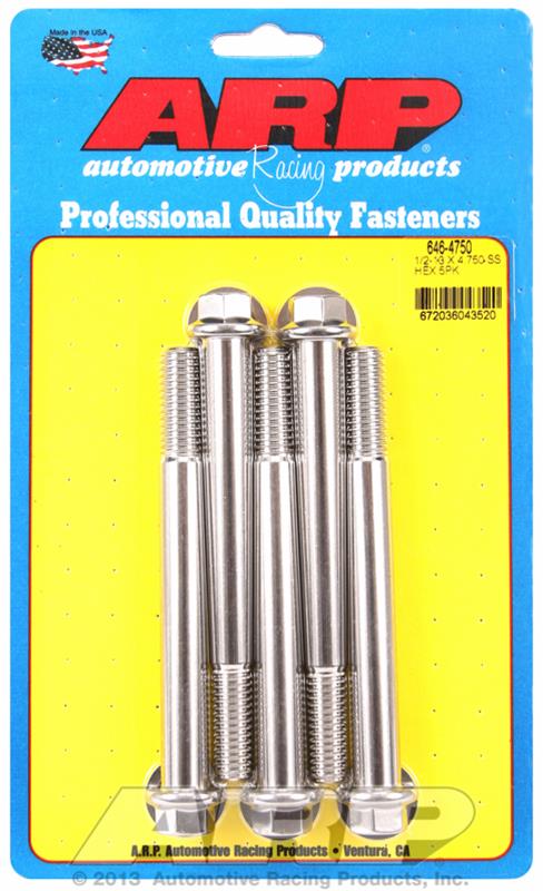 ARP Stainless Steel Bolts 646-4750