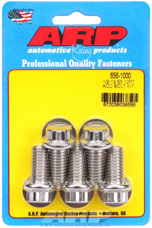 ARP Stainless Steel Bolts 656-1000