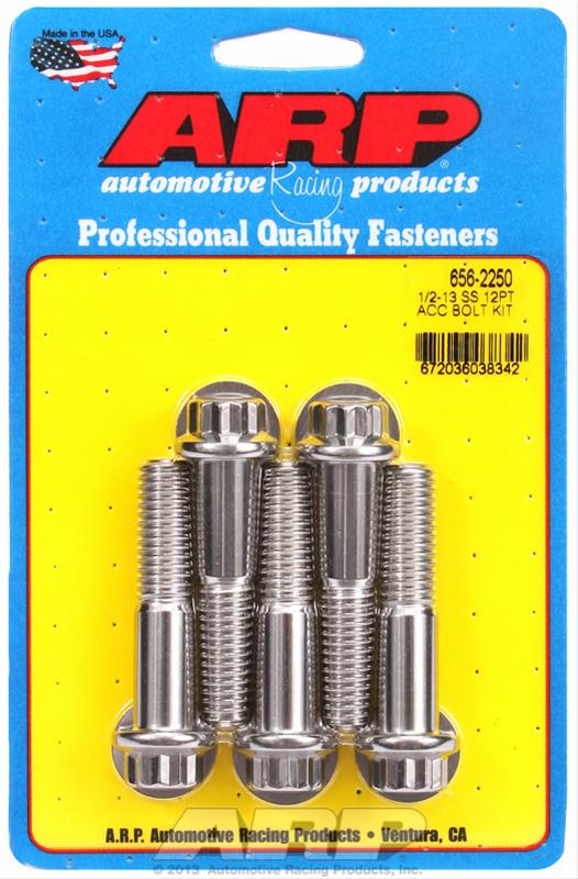 ARP Stainless Steel Bolts 656-2250