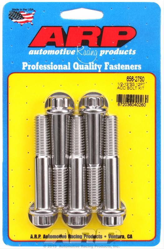 ARP Stainless Steel Bolts 656-2750