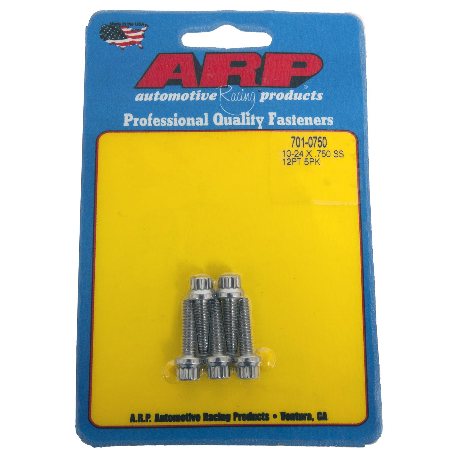 ARP Stainless Steel Bolts 701-0750
