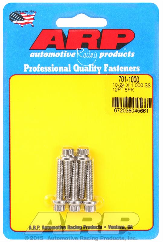 ARP Stainless Steel Bolts 701-1000