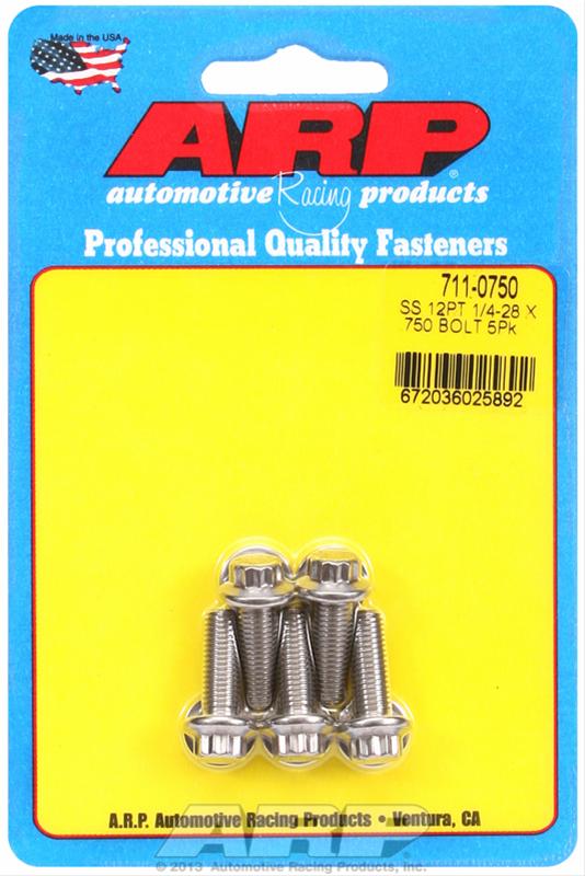 ARP Stainless Steel Bolts 711-0750