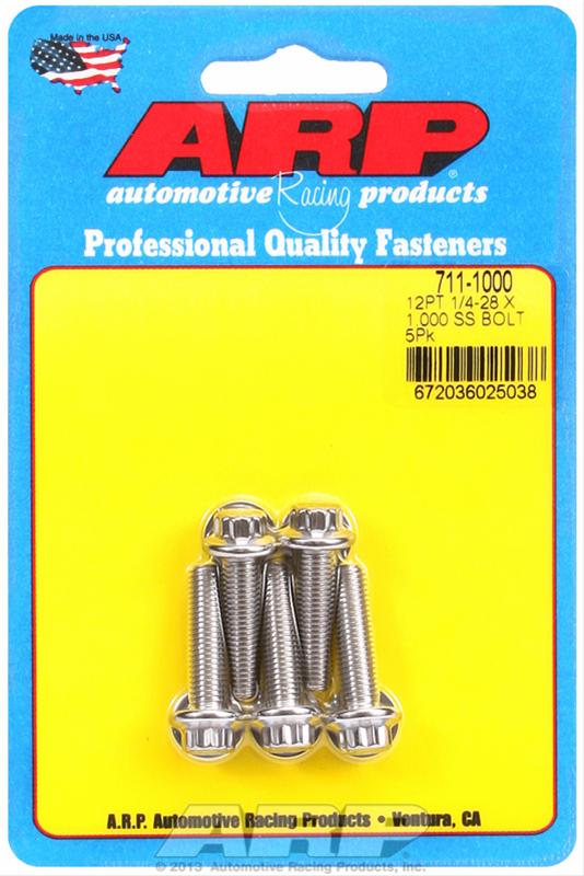 ARP Stainless Steel Bolts 711-1000