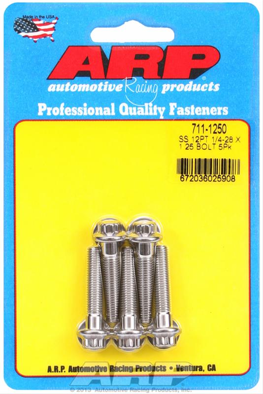 ARP Stainless Steel Bolts 711-1250