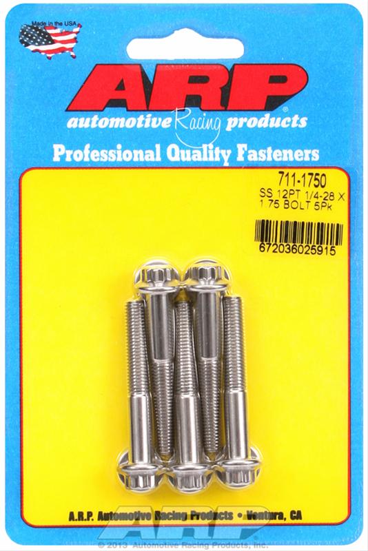 ARP Stainless Steel Bolts 711-1750