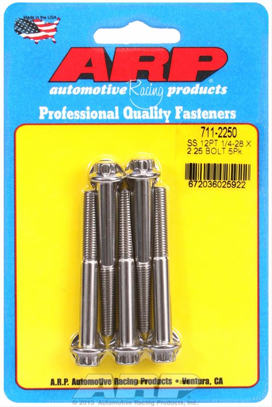 ARP Stainless Steel Bolts 711-2250