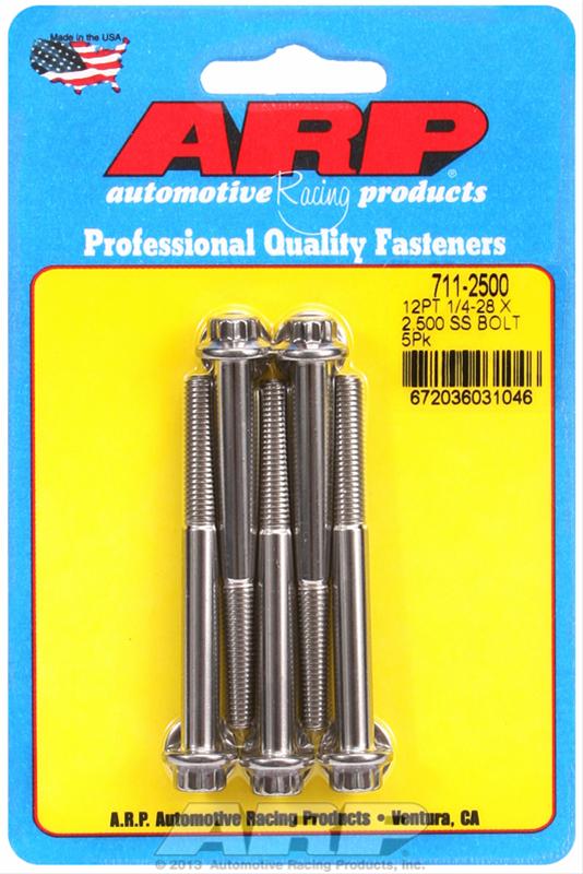 ARP Stainless Steel Bolts 711-2500