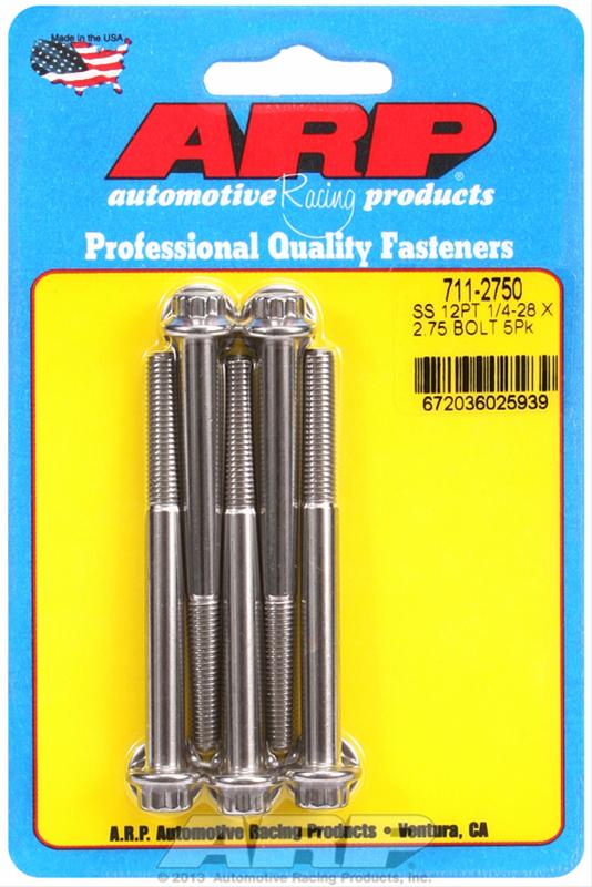 ARP Stainless Steel Bolts 711-2750