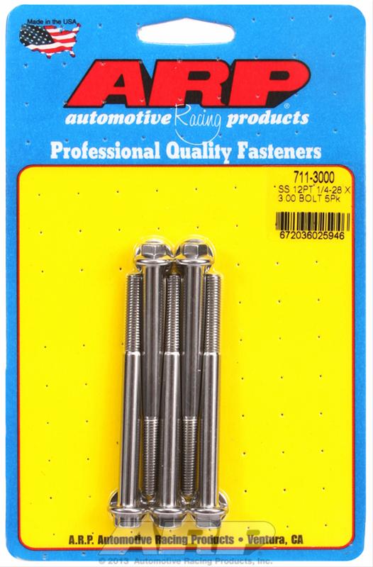 ARP Stainless Steel Bolts 711-3000