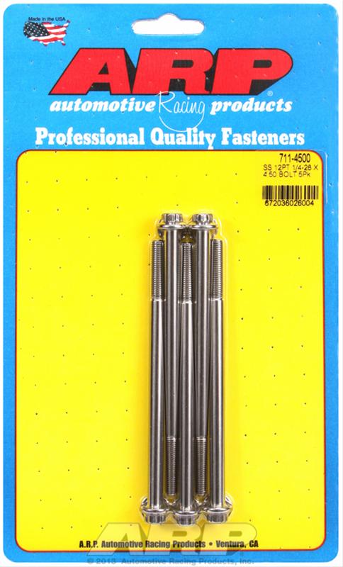 ARP Stainless Steel Bolts 711-4500