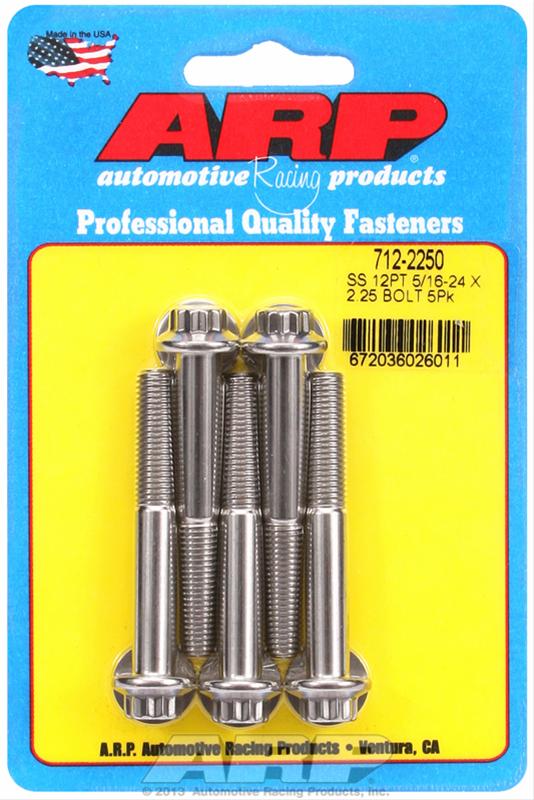 ARP Stainless Steel Bolts 712-2250