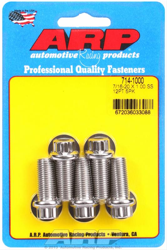 ARP Stainless Steel Bolts 714-1000