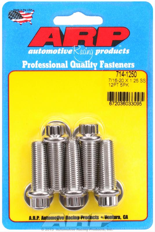 ARP Stainless Steel Bolts 714-1250
